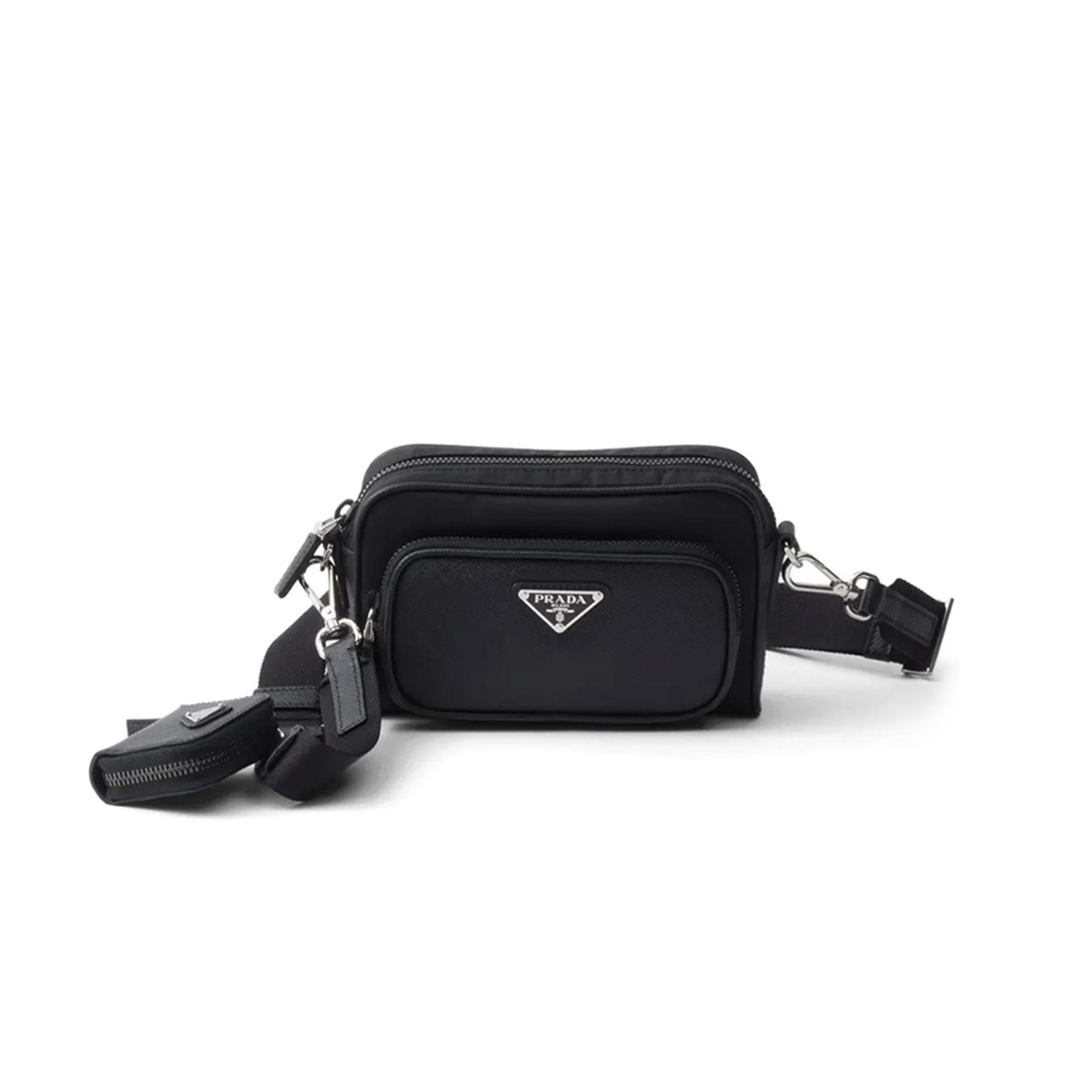 PRADA SAFFIANO LEATHER SHOULDER BAG 2VH172 (18*11.5*5cm)